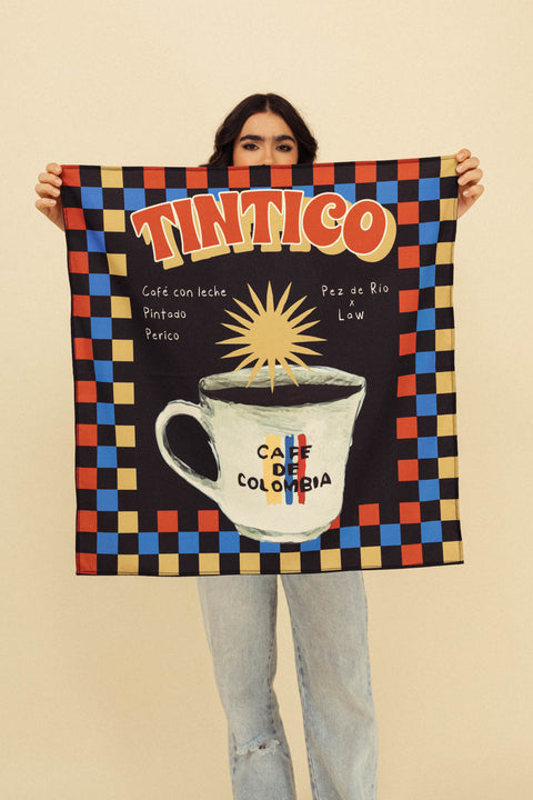 Pañoleta Tintico Negro