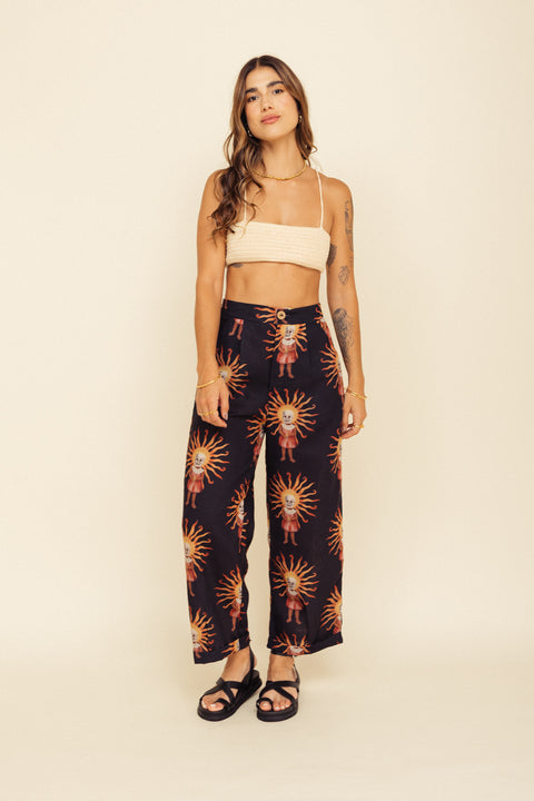 Pantalón Artista Frida Negro
