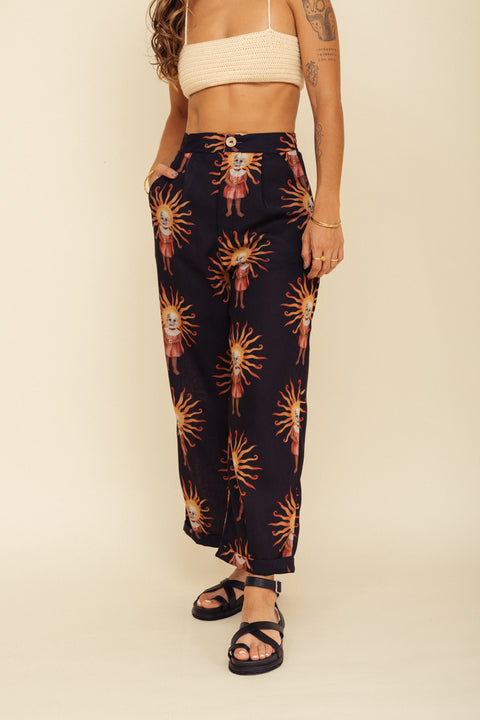 Pantalón Artista Frida Negro