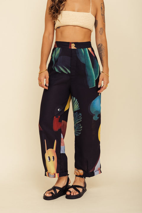Pantalón Artista Tarsila Negro