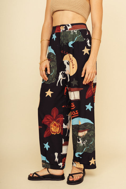 Pantalón Buenos Tiempos Negro