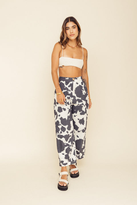 Pantalón Cow Gris