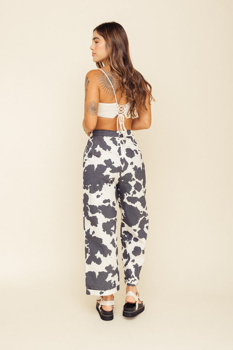 Pantalón Cow Gris