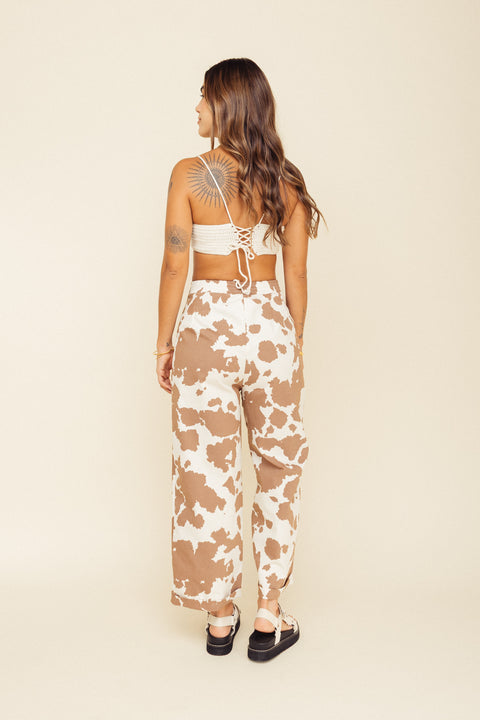 Pantalón Cow Mocca