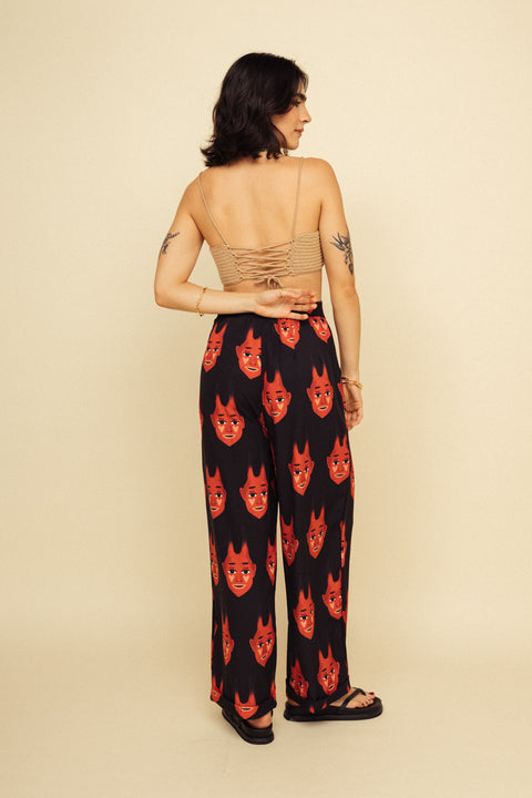 Pantalón Diablitos Negro