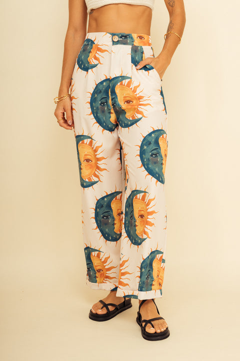 Pantalón Eclipse Crema