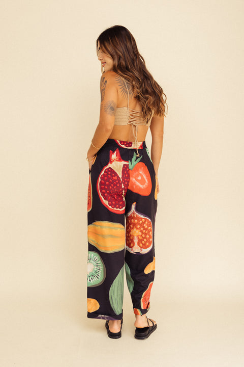 Pantalón Mar Frutos Negro