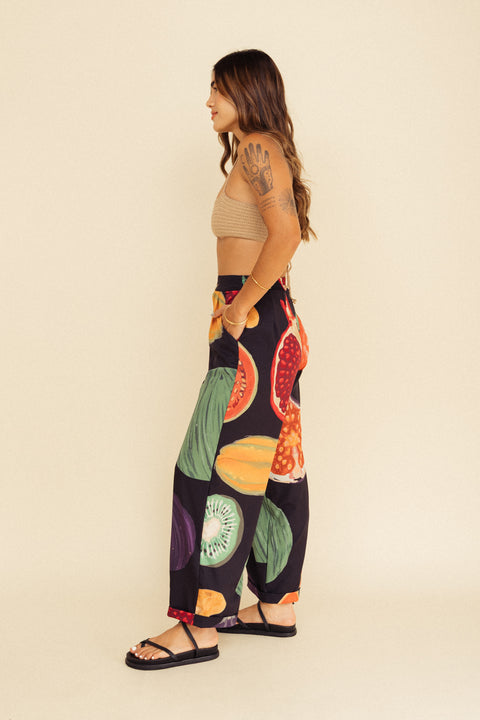 Pantalón Mar Frutos Negro