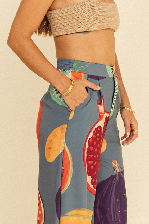 Pantalón Mar Frutos Verde