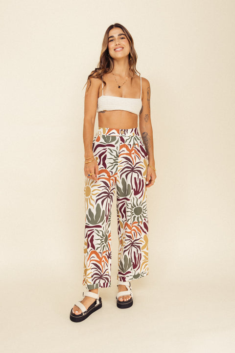 Pantalón Mundo Solarium Marfil