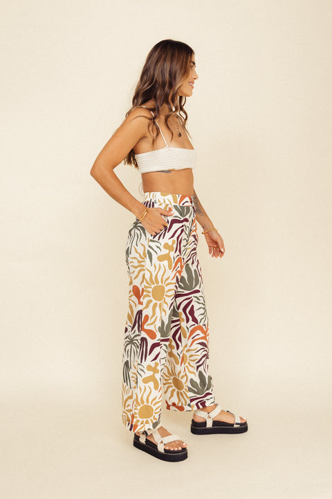 Pantalón Mundo Solarium Marfil