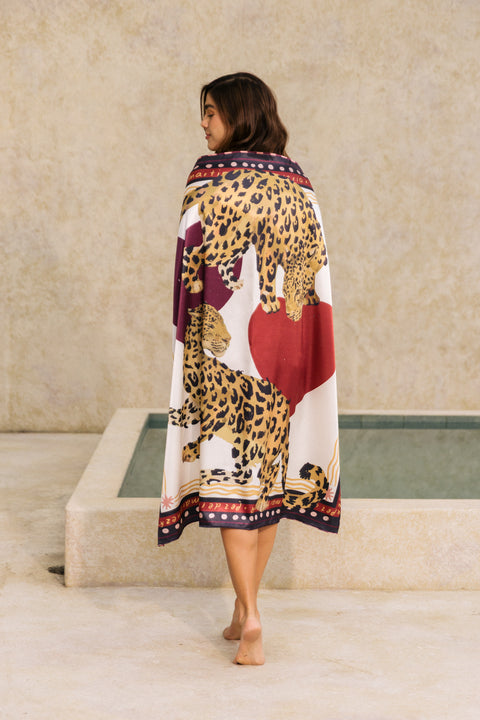 Pañuelo Jaguares  Marfil