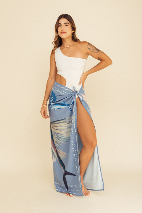 Pañuelo Pez Volador Celeste