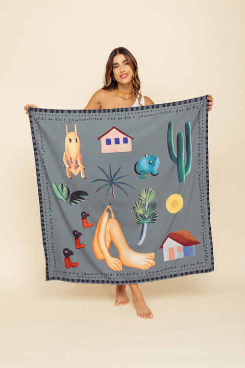 Pañuelo Tarsila Do Amaral