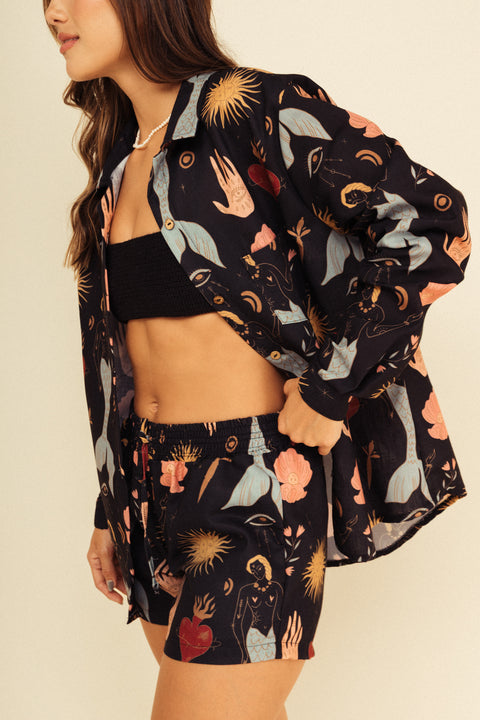 Set Verano Sirenas Negro