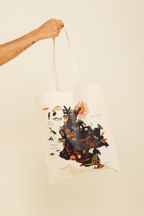 Totebag Mapa Colombia