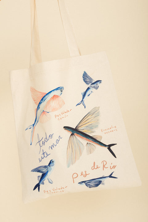 Totebag Pez Volador