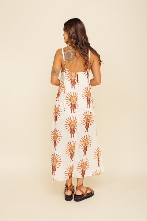 Vestido Artista Frida Marfil