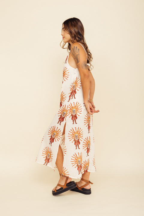 Vestido Artista Frida Marfil