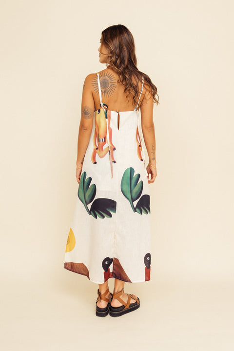 Vestido Artista Tarsila Marfil