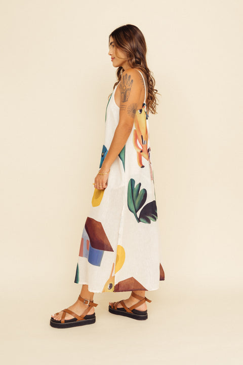 Vestido Artista Tarsila Marfil