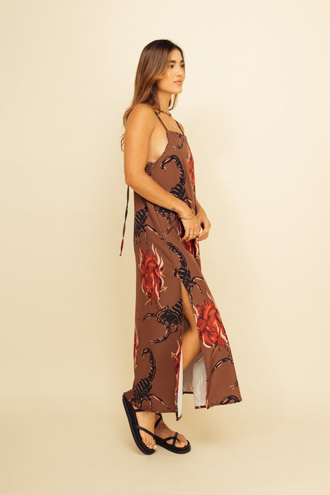 Vestido El Amor Mostaza