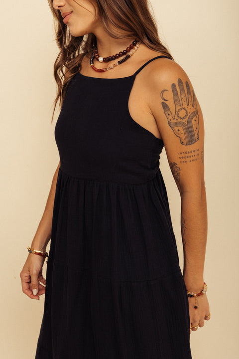 Vestido Paloma  Negro