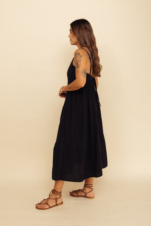 Vestido Paloma  Negro