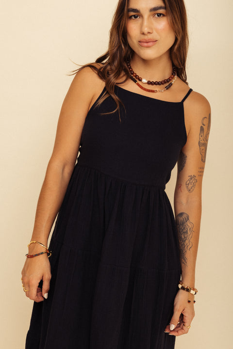 Vestido Paloma  Negro